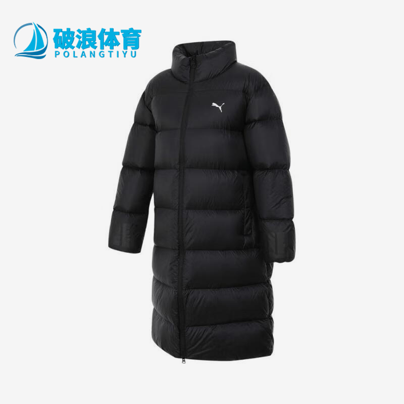 Puma/彪马正品冬季新款女士运动经典保暖长款羽绒服外套688798-01