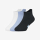透气休闲大童运动短筒袜三双装 Skechers 新款 夏季 斯凯奇正品