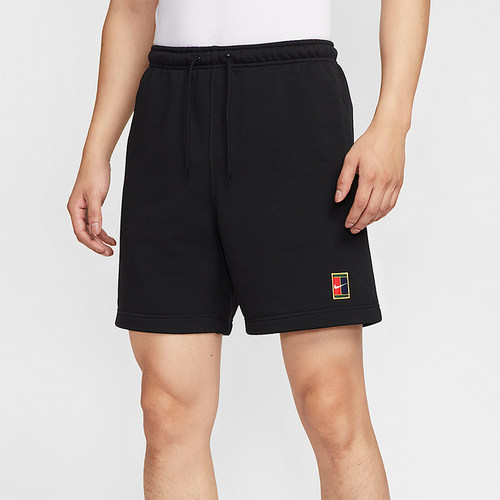 Nike/耐克正品夏季男士透气针织网球经典训练运动短裤HM6769-010