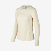 舒适保暖休闲长袖 Skechers 女子针织修身 新款 T恤 斯凯奇正品