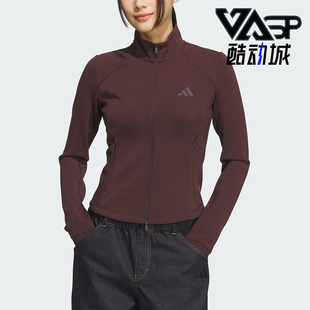 款 2025秋季 女士日常立领耐穿运动外套KF2508 阿迪达斯正品 Adidas