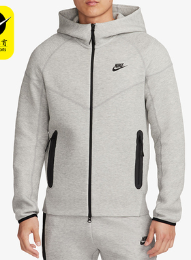 Nike/耐克正品春季男士针织宽松连帽保暖经典运动外套FB7922-063