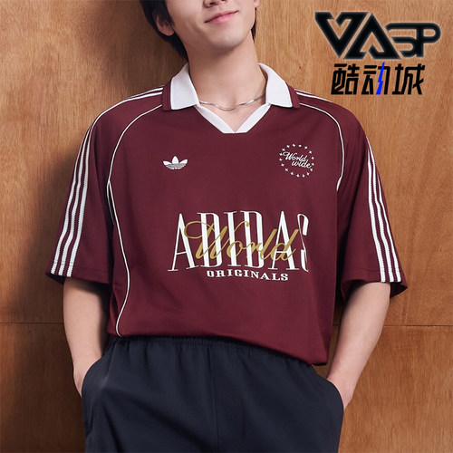 Adidas/阿迪达斯正品三叶草BLKPOLOSHIRT男士经典短袖T恤KY2193