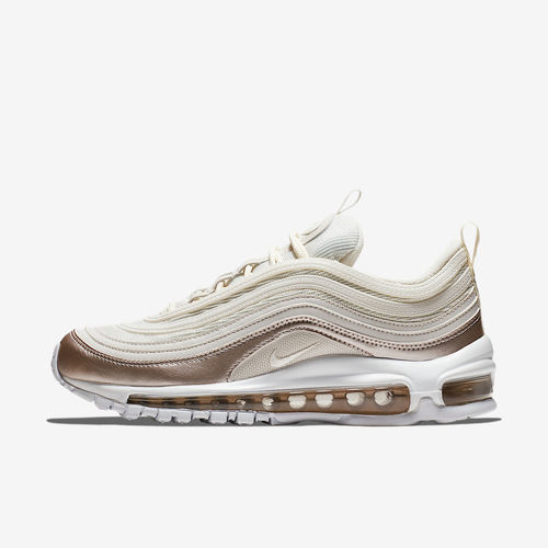 Nike耐克正品Air Max 97大童缓震低帮系带防滑跑步鞋921523-002