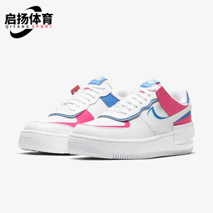 耐克正品 CU3012 Air 1女士休闲低帮拼接耐磨板鞋 111 Force Nike