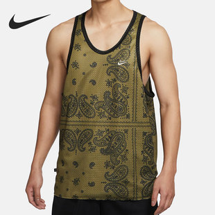 DH7372 Nike 378 男子舒适透气运动背心T恤 FIT 耐克正品 DRI