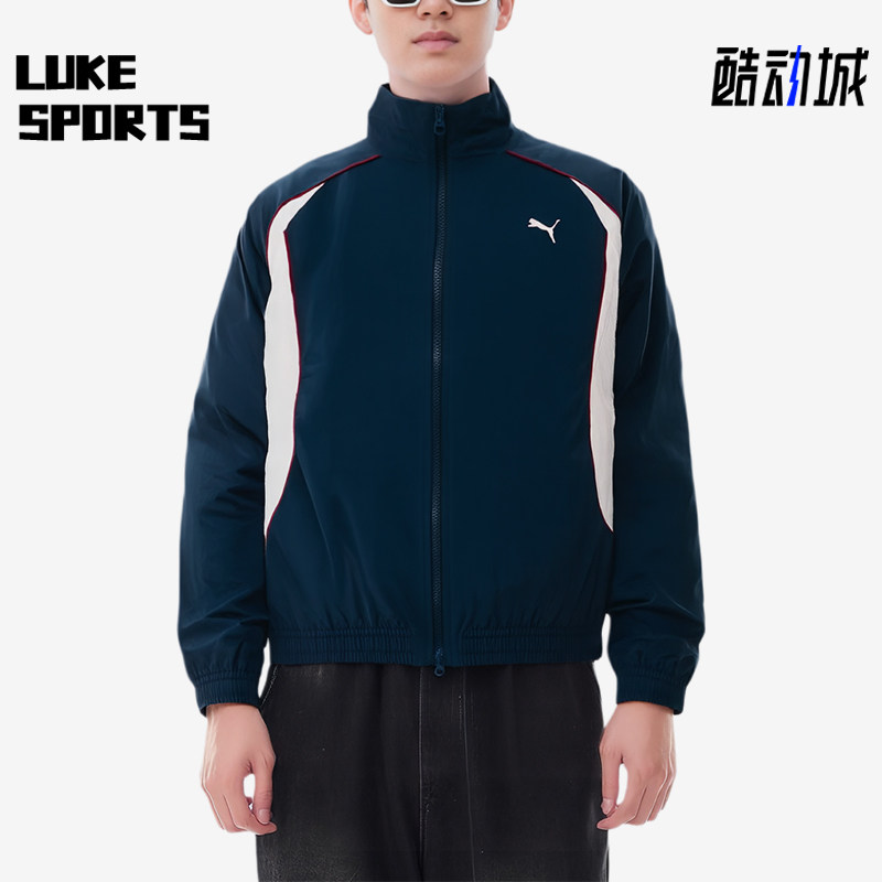 Puma/彪马正品男女夹克日常出行防风休闲经典夹克外套636279-14