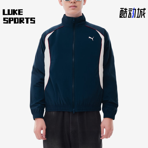 Puma/彪马正品男女夹克日常出行防风休闲经典夹克外套636279-14