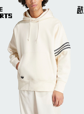 Adidas/阿迪达斯正品NEUCLASSIC HOD 男士宽松连帽舒适卫衣IX0346
