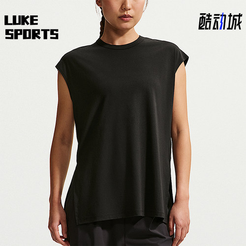 Nike/耐克正品夏季女士经典透气运动休闲经典背心T恤IO1623-010
