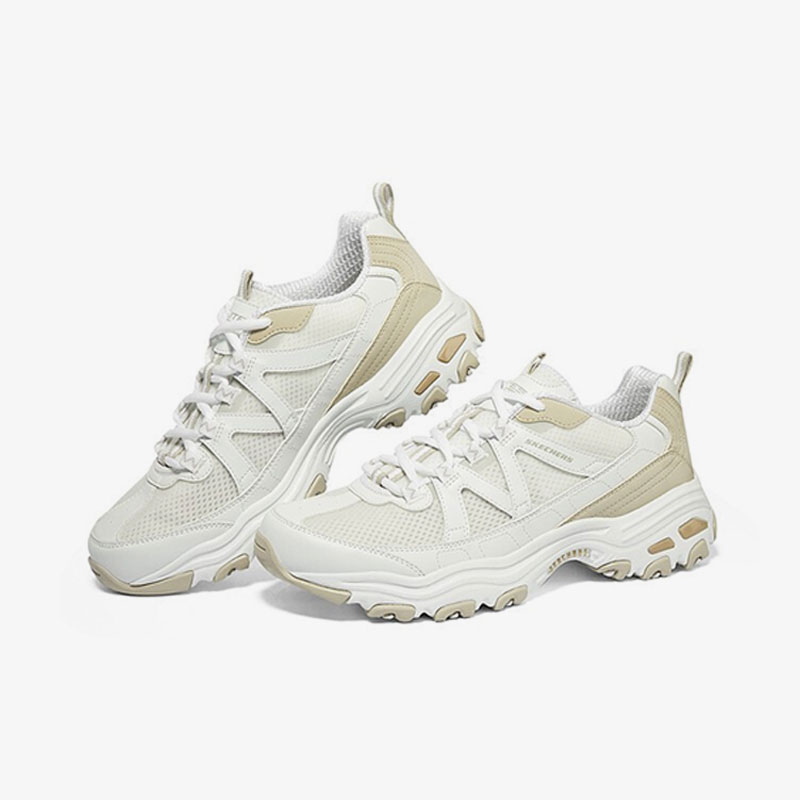 Skechers/斯凯奇正品D’LITES系列新款男子运动休闲鞋老爹鞋