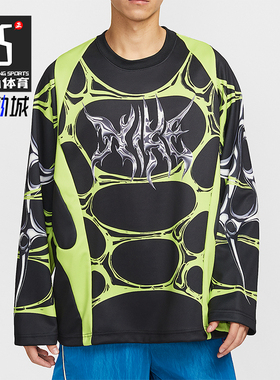 Nike/耐克正品Project F.R.O.G男士印花圆领宽松球衣IF1295-010