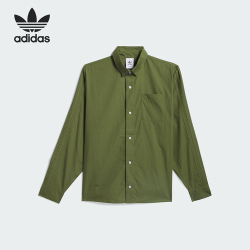 长袖衬衫Adidas/阿迪达斯