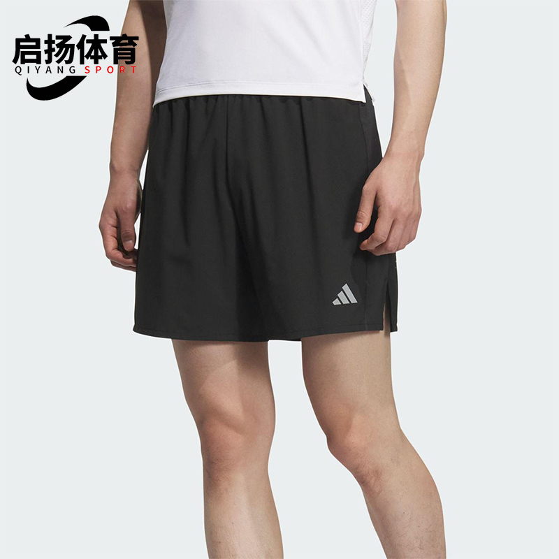Adidas/阿迪达斯正品ESS SHORT男士经典侧开叉跑步训练短裤JZ2349