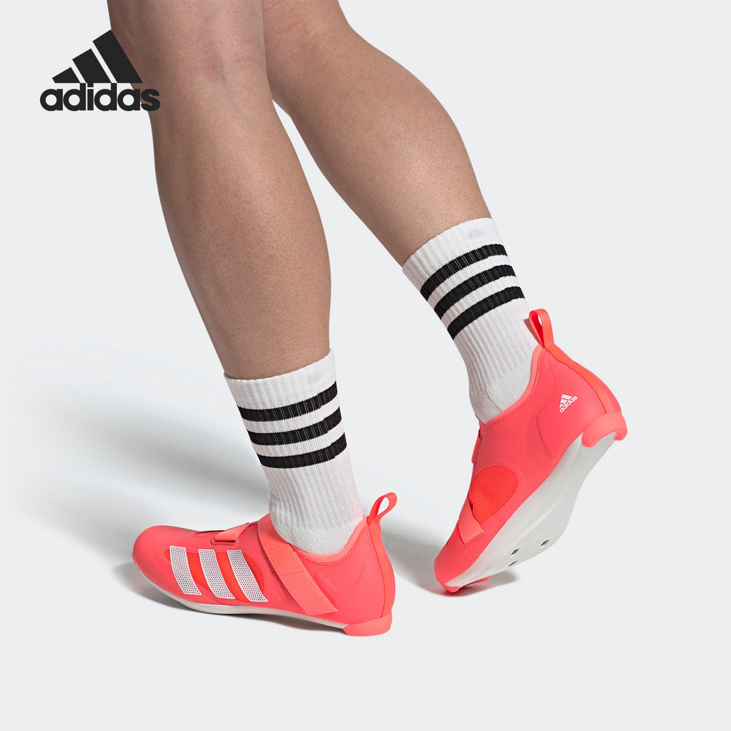 Adidas/阿迪达斯官方正品男女室内骑行低帮轻便休闲运动鞋GZ6343