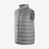 Skechers 男子立领拉链舒适保暖运动休闲羽绒马甲 斯凯奇正品