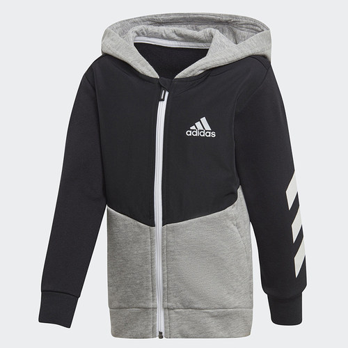 Adidas/阿迪达斯正品当季新款小童装训练梭织夹克外套 DJ1487