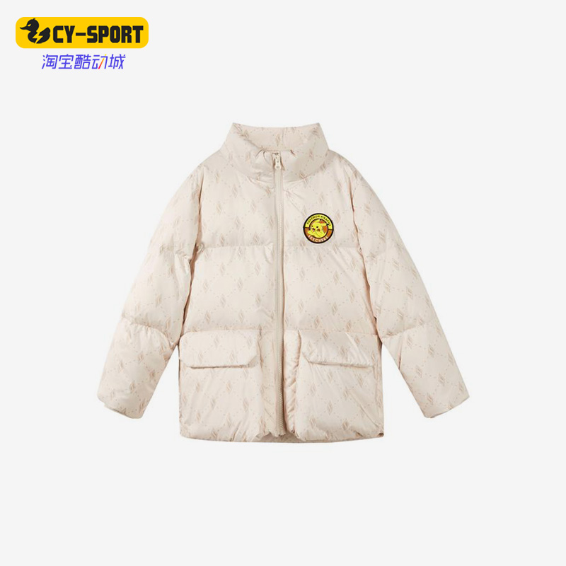 Skechers/斯凯奇正品冬新款儿童运动休闲保暖短款羽绒服 L422B034