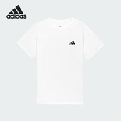休闲短袖 Adidas KG3134 款 儿童简约透气经典 阿迪达斯正品 2025夏季