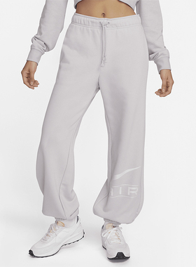 Nike/耐克正品新款女士宽松透气针织束脚运动长裤FN1903-019