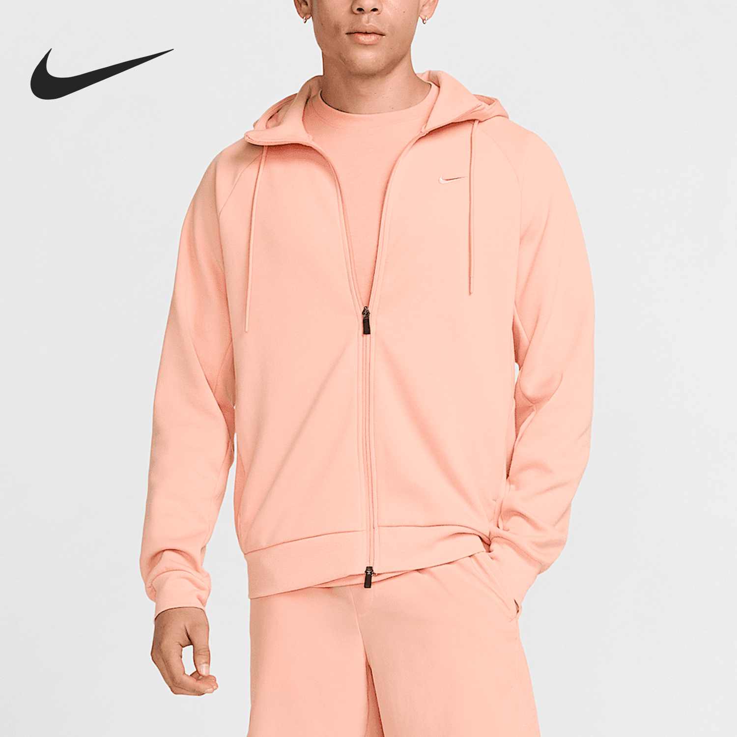 Nike/耐克正品Dri-FIT男士时尚拉链连帽夹克外套FZ0967-844