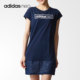 女子休闲透气连衣裙 Adidas 新款 2021年夏季 CD1239 阿迪达斯正品