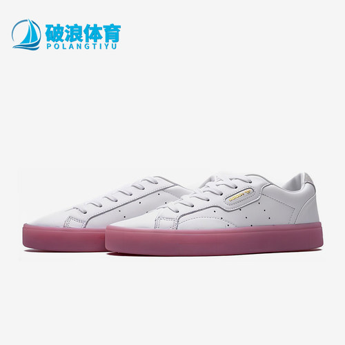 Adidas/阿迪达斯正品三叶草女士耐磨运动低帮时尚轻便板鞋EF1430