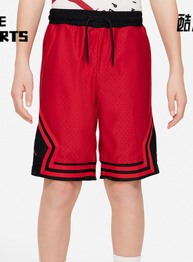 Nike/耐克正品JORDAN MESH夏季新款大童运动运动裤短裤DR8097-687