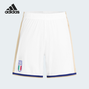 足球运动透气短裤 Adidas 26男士 ITALY JL6941 阿迪达斯官方正品