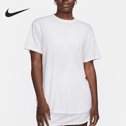 Nike/耐克正品 One Relaxed Dri-FIT 女士简约短袖FN2815-100