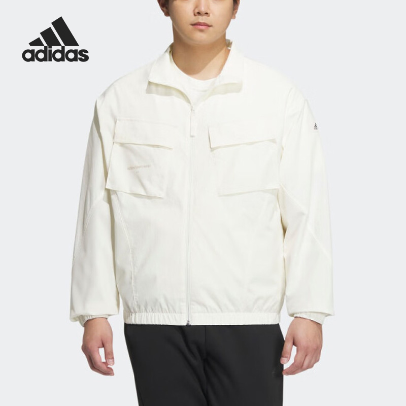 Adidas/阿迪达斯官方正品2023新款男子时尚工装休闲外套IP4988