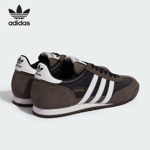 Adidas/阿迪达斯官方正品三叶草男女绒面革休闲薄底板鞋KI8871