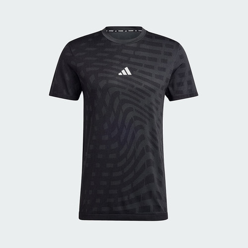 Adidas/阿迪达斯官方正品当季新款男士吸湿排汗圆领短袖T恤IM7485