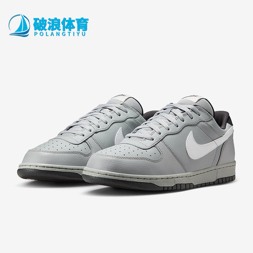 Nike/耐克正品Big Low男士休闲复古运动耐磨耐穿板鞋355152-017