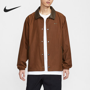 Nike/耐克正品2025冬季男士翻领复古宽松休闲外套IQ3974-281