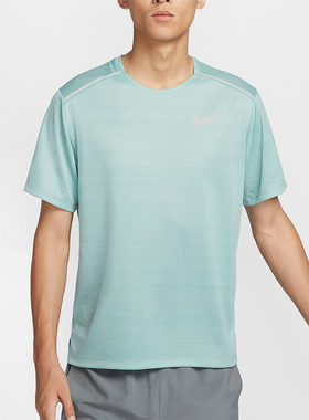 Nike/耐克正品新款男士宽松透气圆领短袖T恤AJ7566-309