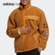 HG9028 NEO休闲男子加绒羊羔毛夹克外套 Adidas 阿迪达斯正品