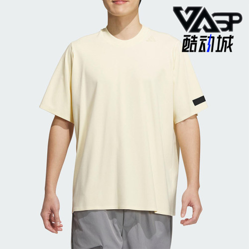 Adidas/阿迪达斯正品WZ T-SHIRT男士圆领经典针织透气短袖JM0984