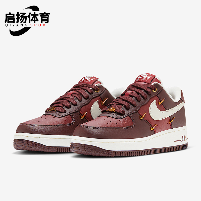 Nike/耐克正品Air Force 1女士轻盈皮革日常经典休闲鞋IR0485-611