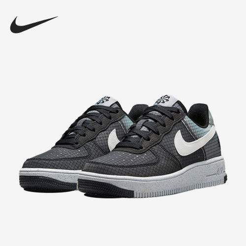 Nike耐克正品Air Force 1 Crater大童低帮轻便舒适板鞋DC9326-001