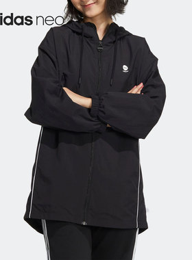 Adidas/阿迪达斯正品 W SW WB 3 女子舒适休闲运动夹克HM7418