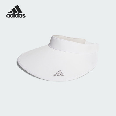 Adidas/阿迪达斯正品WIDE BRIM VISOR女士遮阳空顶帽JE2503