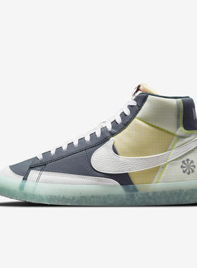 Nike/耐克正品BLAZER开拓者男子高帮果冻底运动板鞋DH4505-400