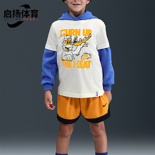 HV5202 Nike 大童圆领卡通印花柔软透气运动短袖 夏季 133 耐克正品