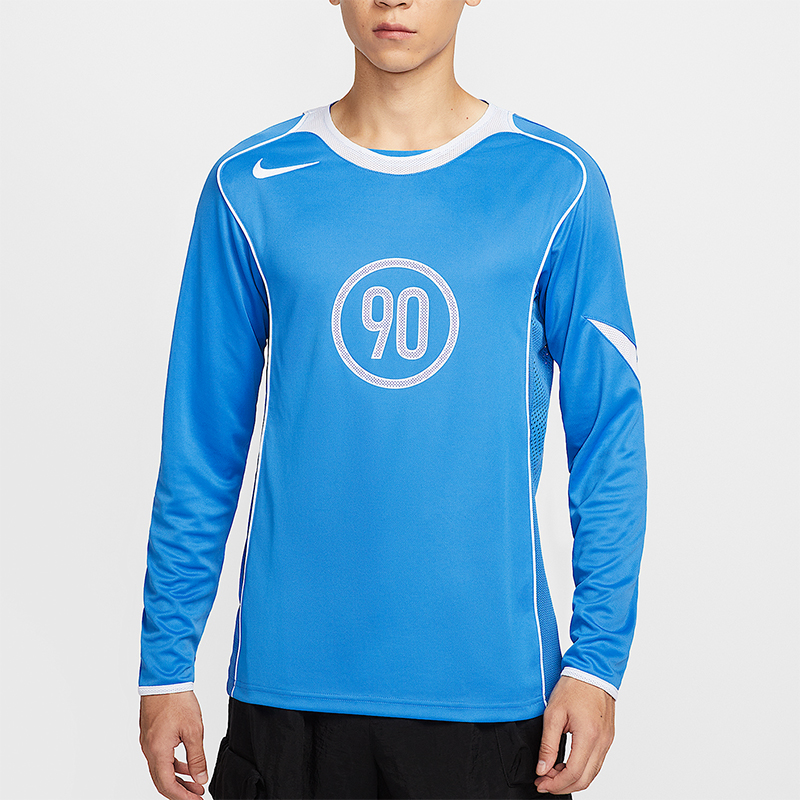 Nike/耐克正品Total 90男士套头足球训练运动长袖上衣IM6312-435