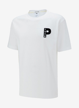 Puma/彪马正品当季新款圆领男女运动短袖T恤539662-02