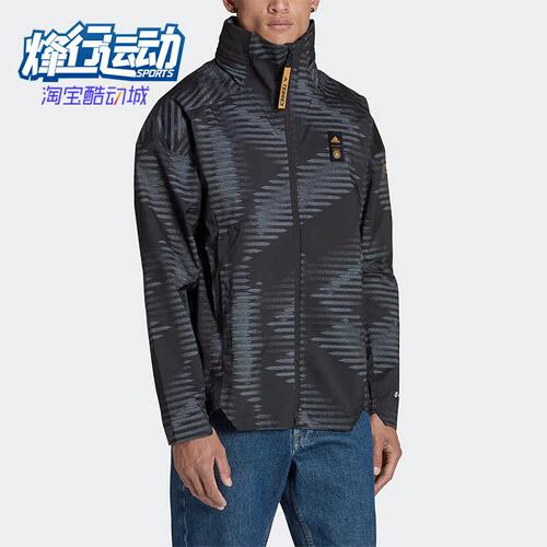 阿迪达斯男子足球运动夹克外套