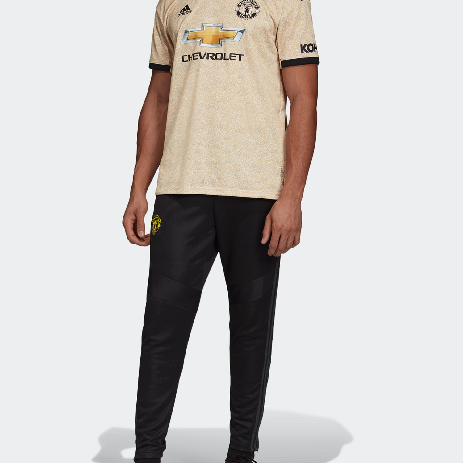 Adidas/阿迪达斯正品MUFC A JSY 男子足球曼联客场比赛服ED7388