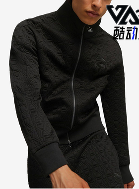 Puma/彪马正品新款男女同款宽松休闲立领长袖夹克外套620852-01