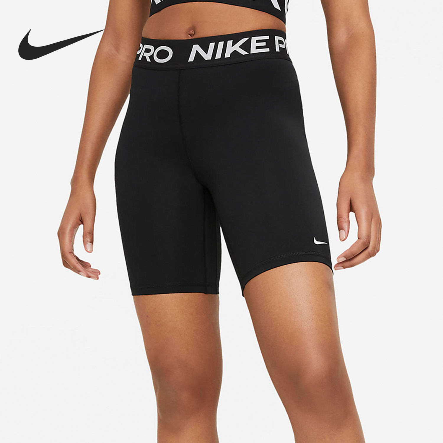 Nike/耐克正品运动跑步训练女子骑行透气紧身短裤CZ9841-010